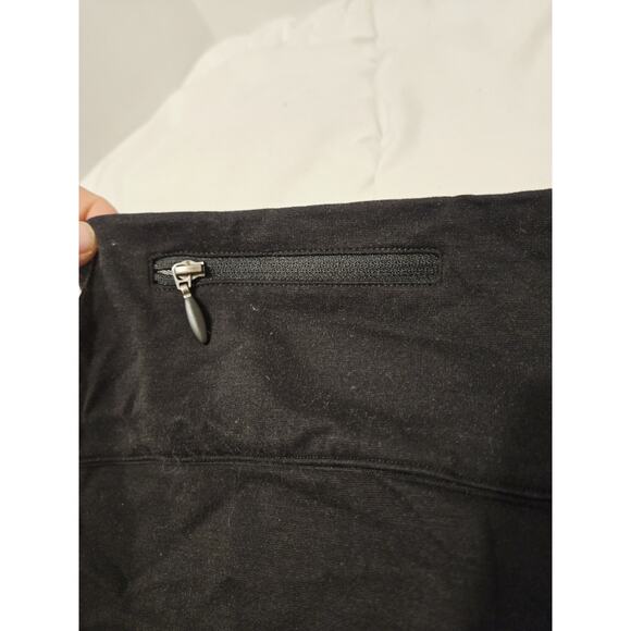 SPANX Wrap & Go Black Skirt Sz S M Black Tie Swim Coverup Jersey Mesh Preppy - Picture 5 of 6